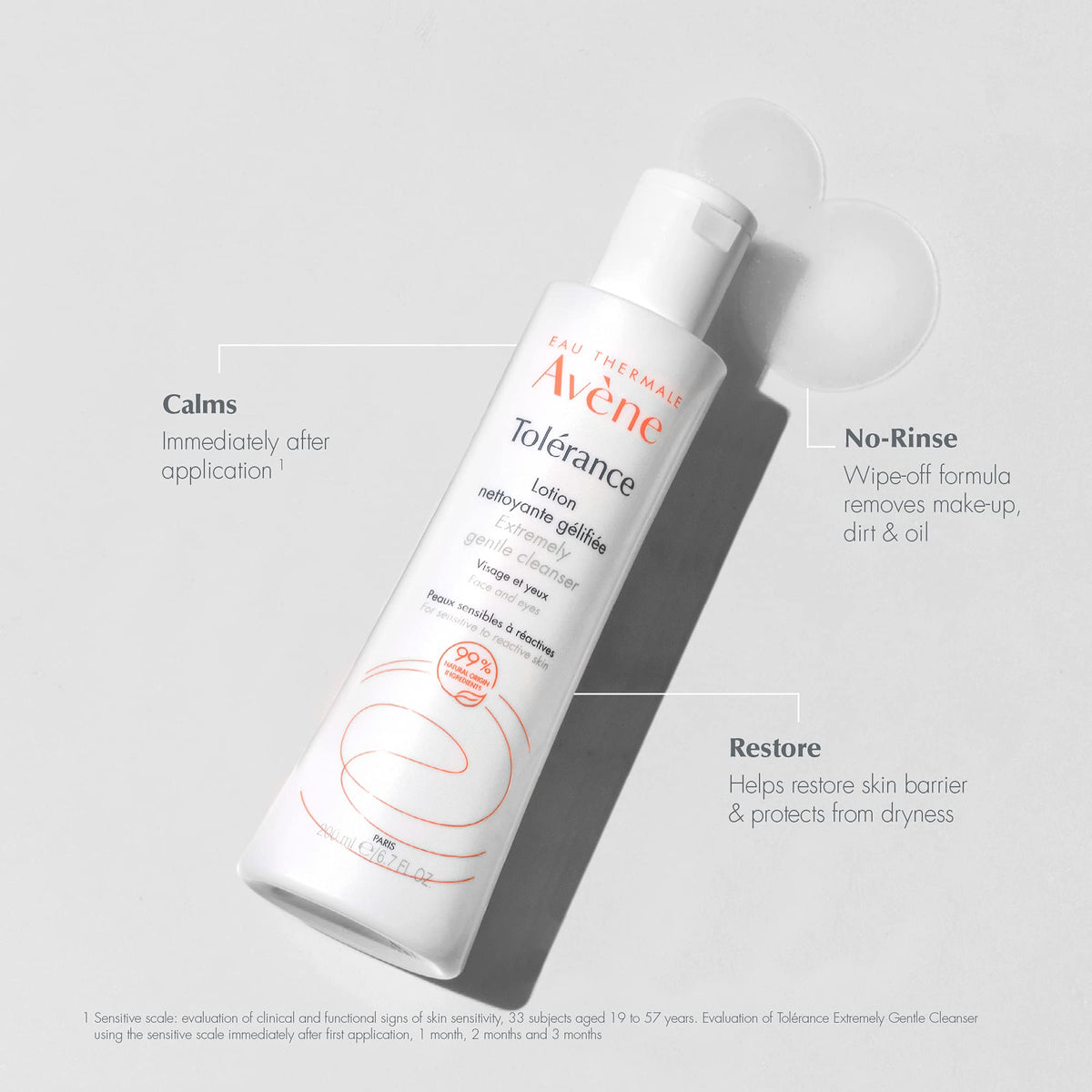 Eau Thermale Avène soothing cream open jar displaying rich texture for barrier nourishment