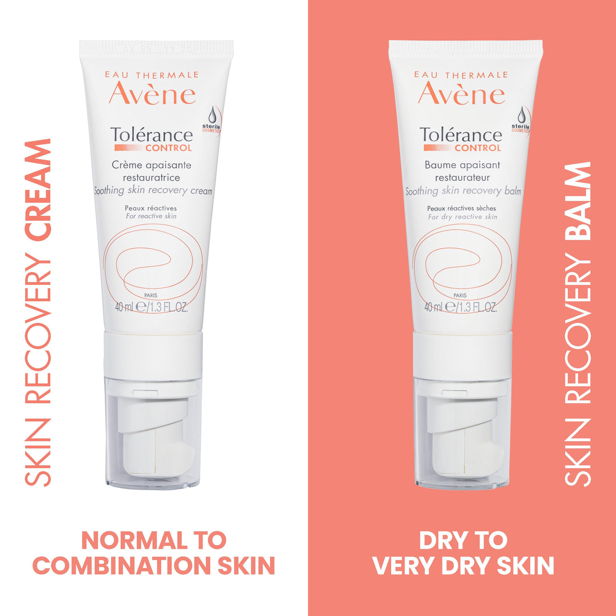 Avène creamy texture close-up showing lightweight moisturizing benefit