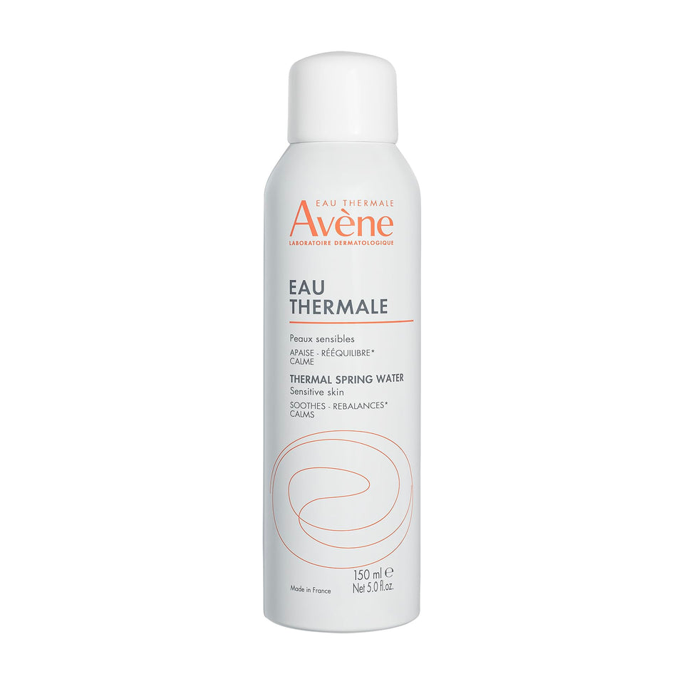 Eau Thermale Avène front packaging showing bottle and calming brand
