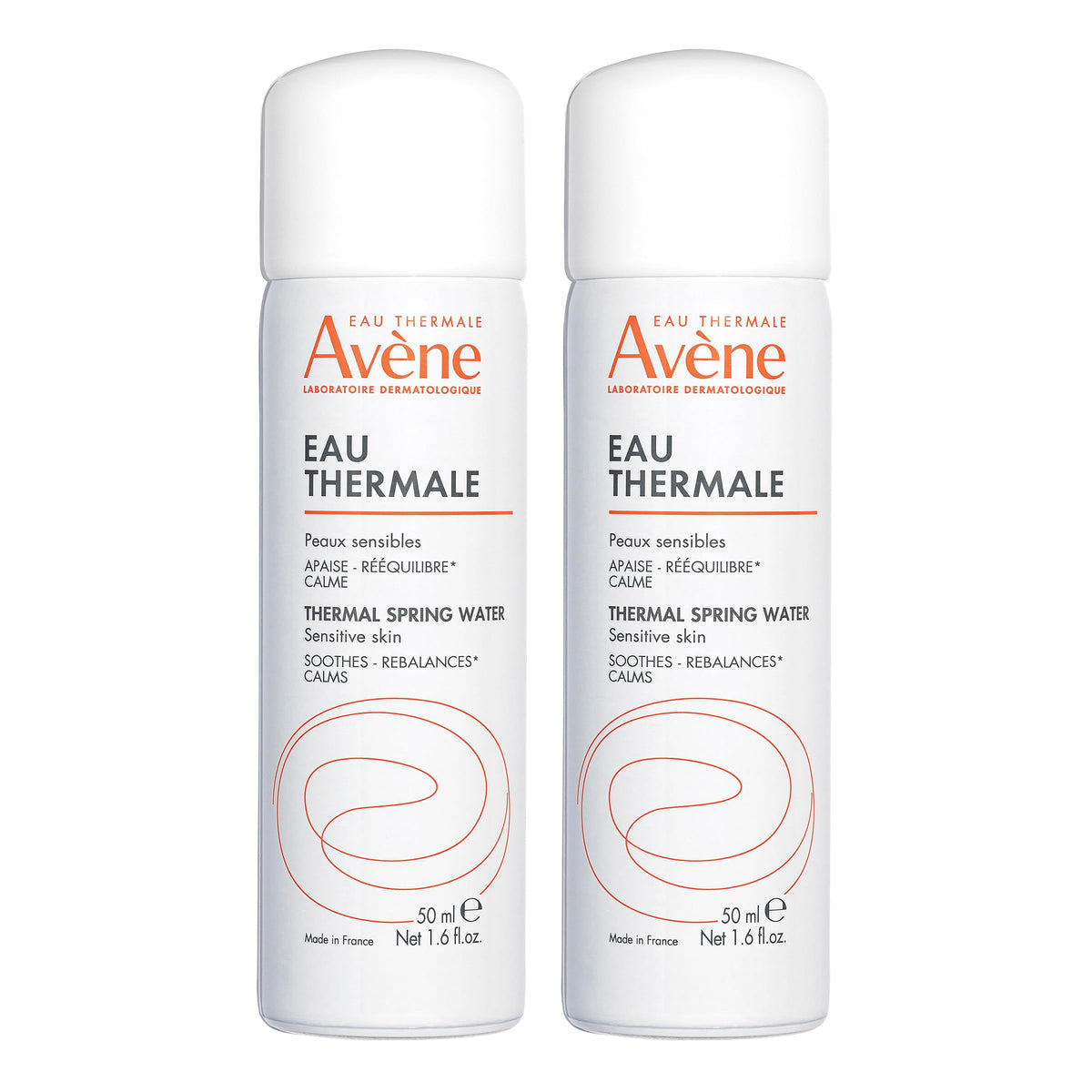 Eau Thermale Avène spraying mist evenly for instant skin comfort and refreshment