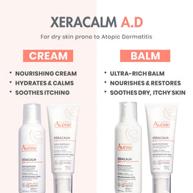 Eau Thermale Avène balm spread on skin illustrating fast absorption and hydration