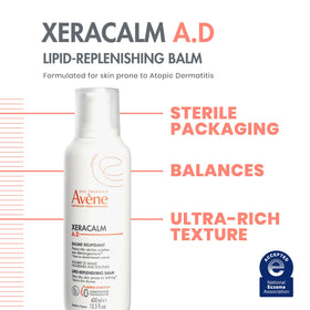 Eau Thermale Avène close-up of balm texture displaying rich, non-greasy finish