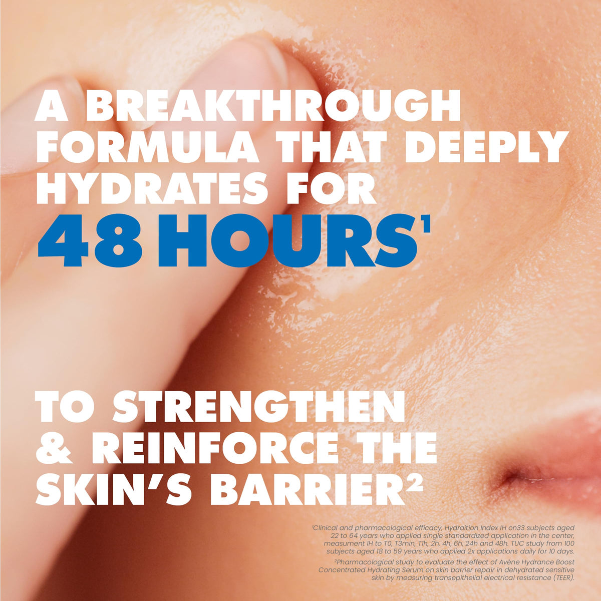 Eau Thermale Avène ingredients label emphasizing gentle, clean formulation