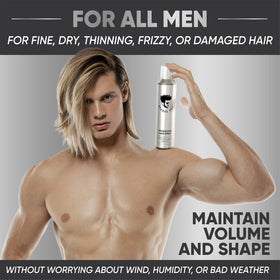 Avenue Man ingredient label closeup highlighting botanical extracts for protection