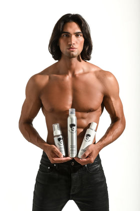Avenue Man before and after hair comparison showing fuller thicker appearance