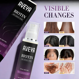 AVEYA application on scalp with fingers massaging product to boost circulation and improve scalp health