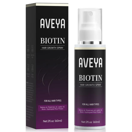 AVEYA front packaging 60ml bottle showing label and size for easy identification and travel convenience
