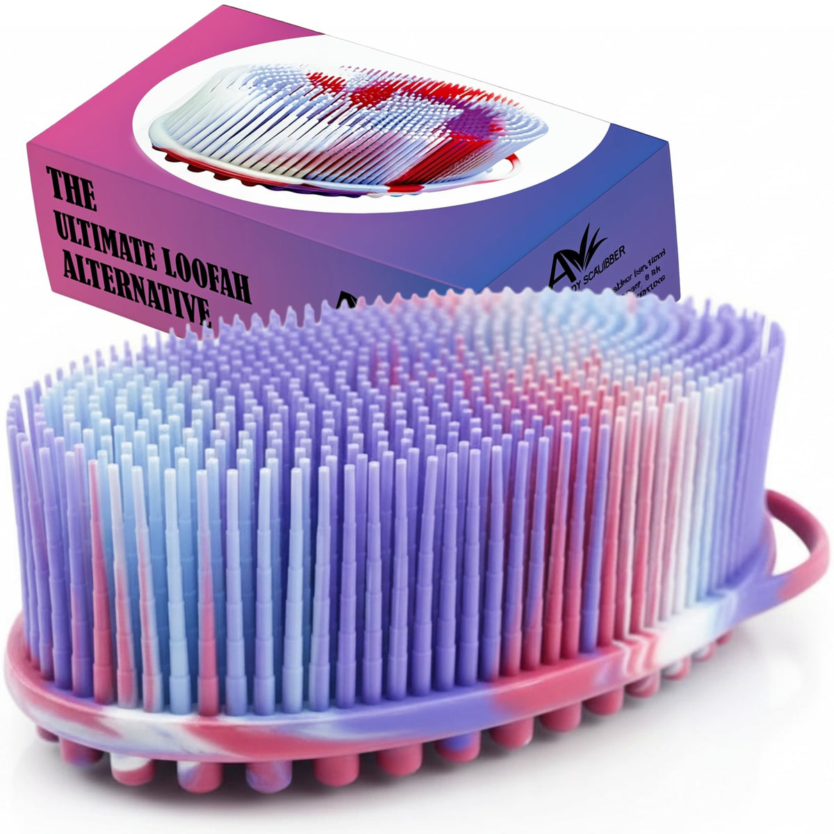 Avilana front view showing brush shape and quick-dry benefit
