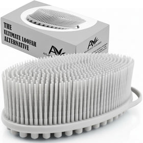 Avilana front view showing scrubber design and durable silicone benefits