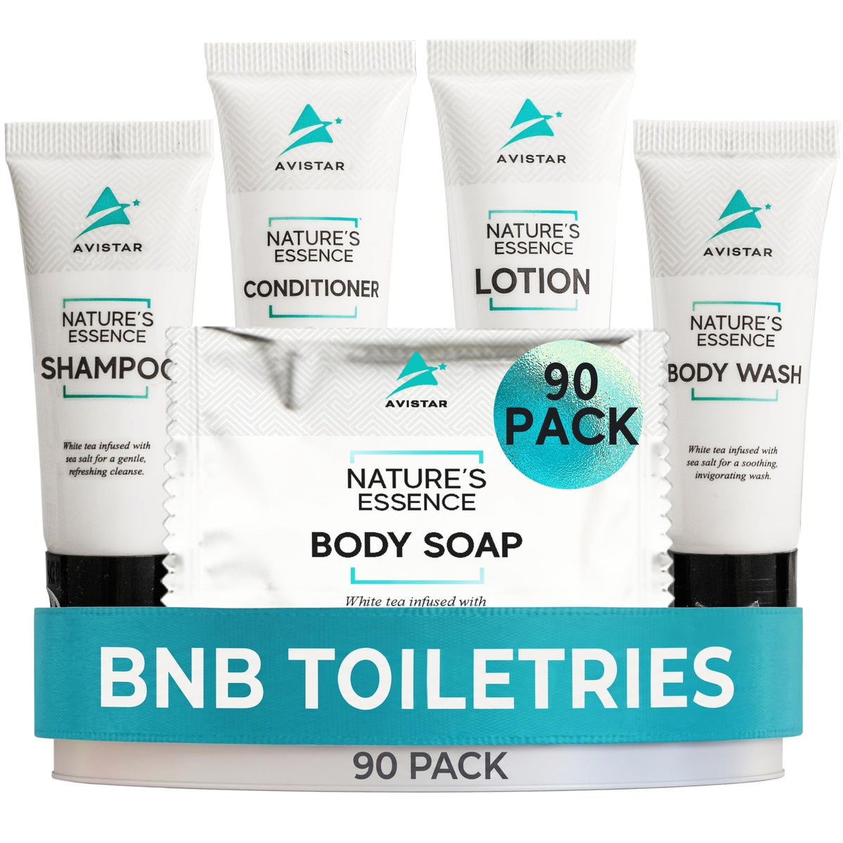Avistar front packaging set showing full 90-piece kit and clean presentation