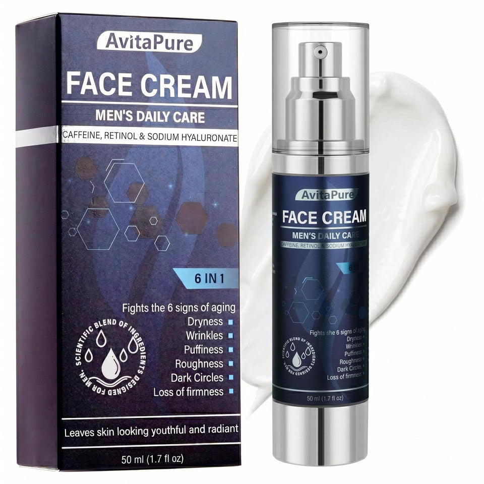 AVITAPURE front packaging showing product and benefits for simplified routine