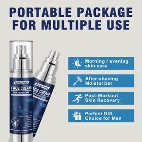 AVITAPURE under-eye application focusing on depuffing and refreshed look