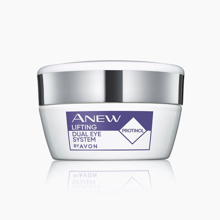 AVON front packaging showing Anew Clinical Pro Eye Lift for immediate recognition and trust