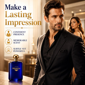 AVON Mesmerize being sprayed on a wrist showing in-use application and scent preview benefit