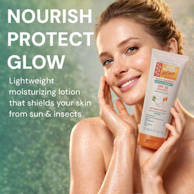 AVON Skin So Soft being applied to forearm providing even coverage and comfort
