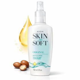 avon bottle front packaging showing product and elegant design