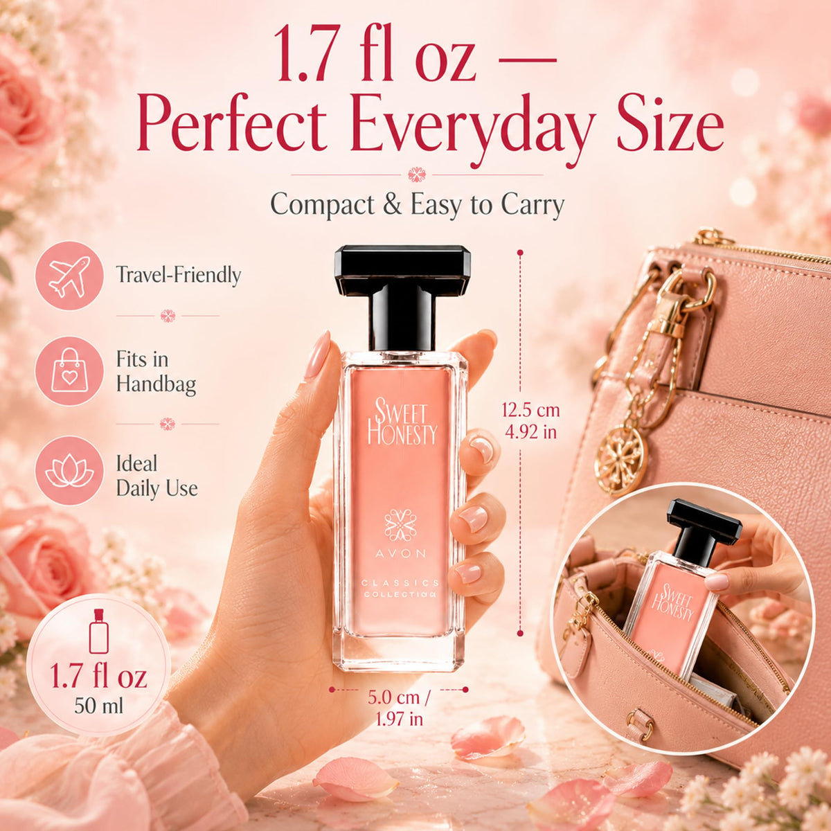 AVON Sweet Honesty gift wrapped with ribbon showing thoughtful present idea