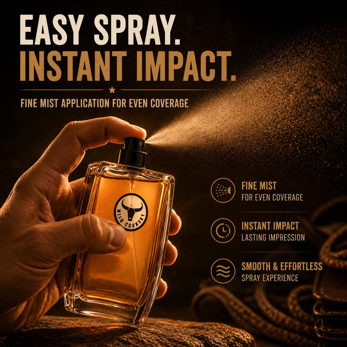 AVON Wild Country fine mist spray demonstrating even application and projection