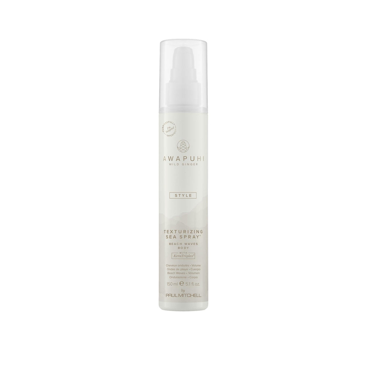 Awapuhi Wild Ginger front packaging showing bottle and product name for easy recognition