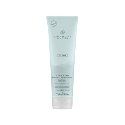 Awapuhi Wild Ginger front bottle showing label and size, clear benefit: recognizable salon-grade care