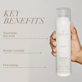 Awapuhi Wild Ginger spray nozzle close-up illustrating fast-drying mist benefit