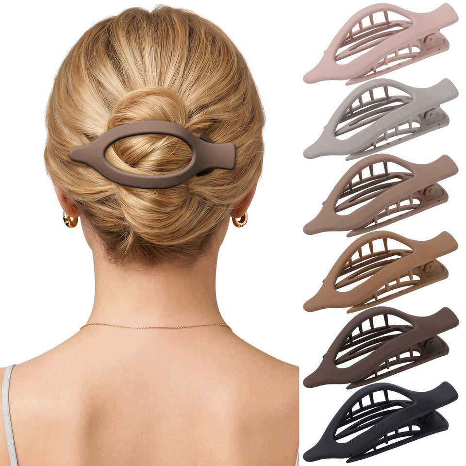 AWAYTR front view of clip package showing six colors and compact design