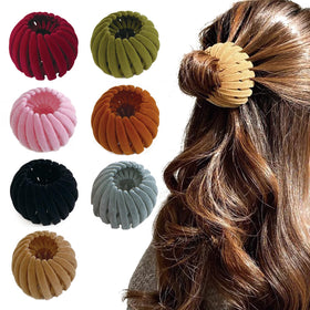 Aweoisa front packaging showing seven expandable hair clips and contents benefit of ready styling