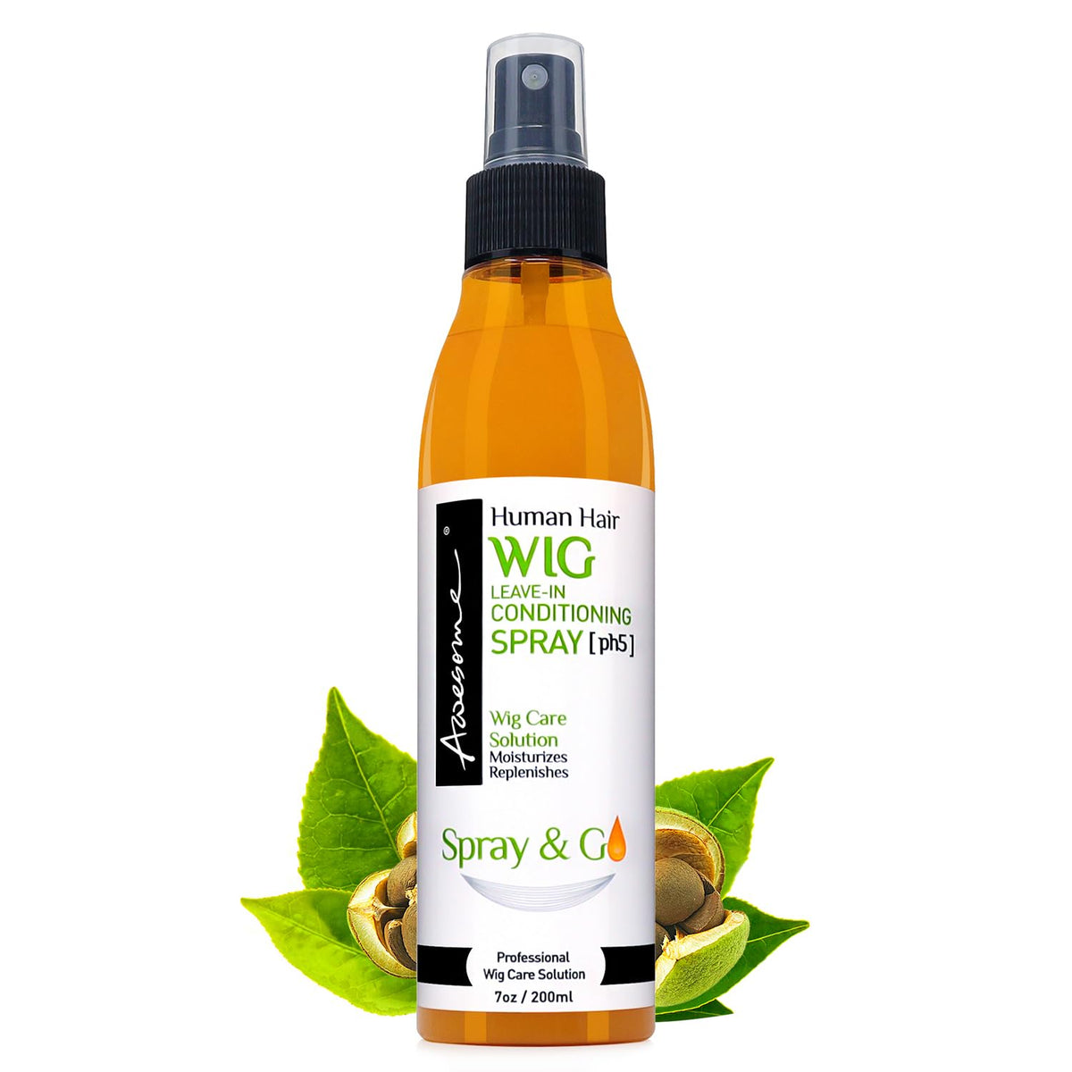 Awesome front bottle image showing product and compact packaging benefit