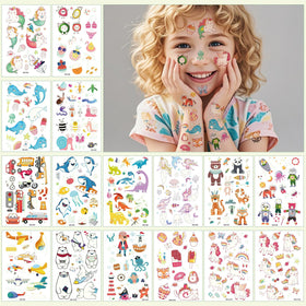 AWINMAY temporary tattoos applied to a phone case, illustrating creative craft use
