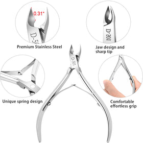 Awpeye double-spring handle detail, comfortable control and reduced hand fatigue