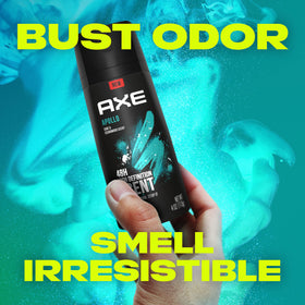 AXE Apollo close-up of spray nozzle highlighting easy application benefit