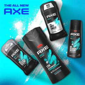 AXE Apollo label and ingredient panel showing brand transparency and product details benefit