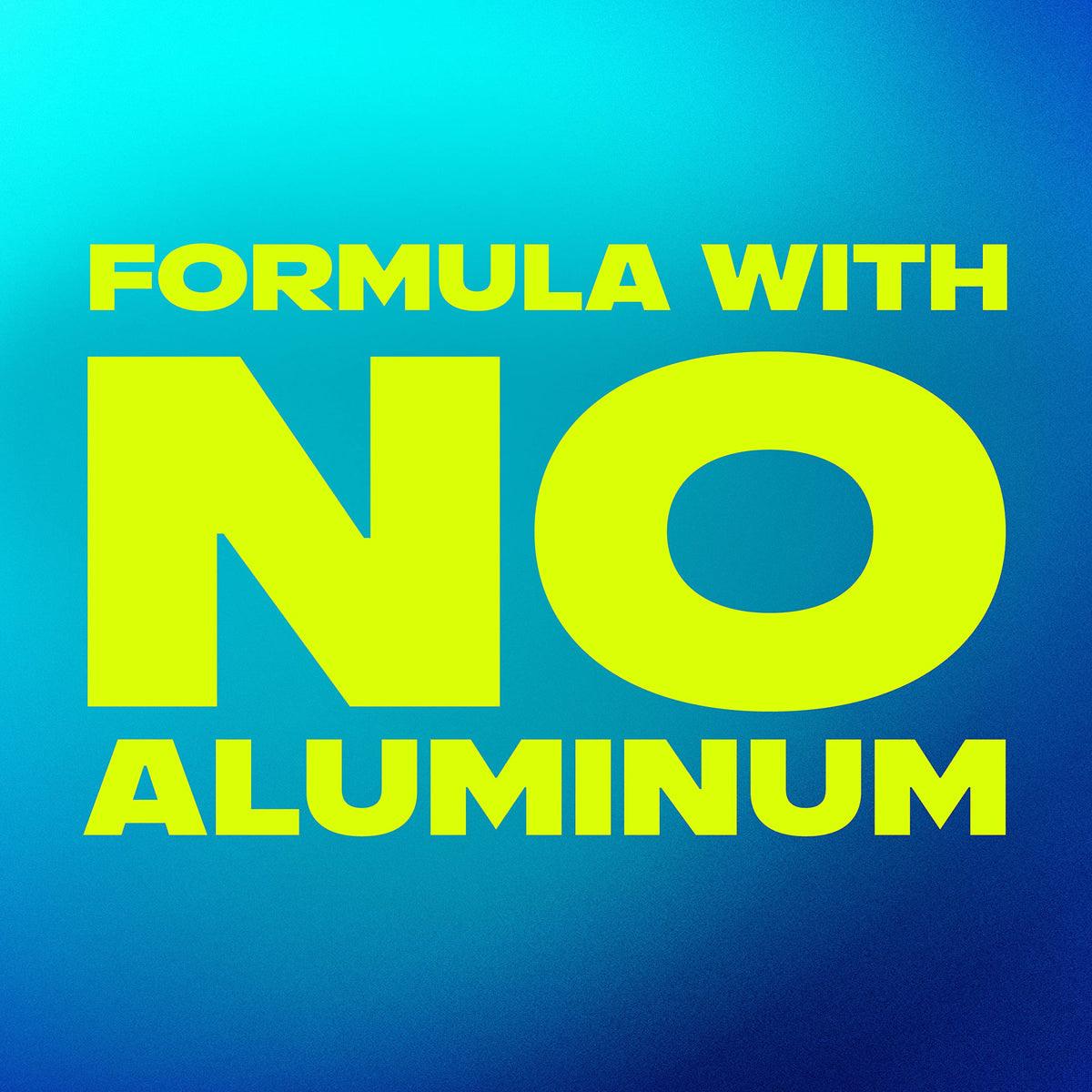 AXE Apollo ingredients label view showing aluminum-free formula benefit