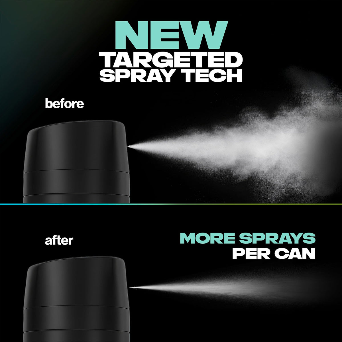 AXE Apollo spray action demonstrating fine mist and quick-dry benefit