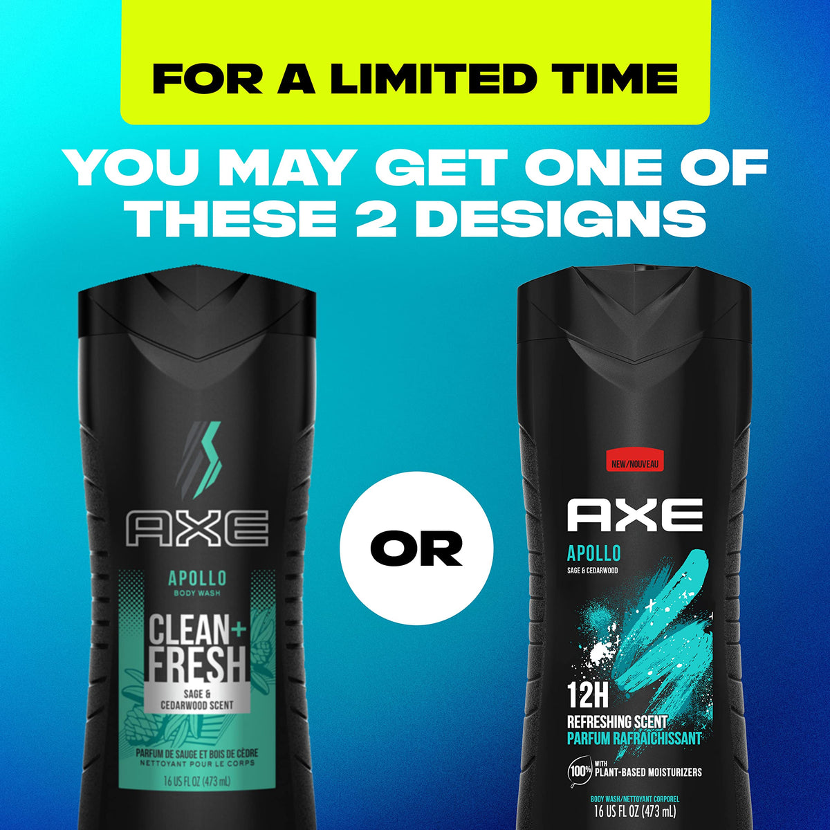 AXE Apollo close-up foam texture demonstrating rich lather and gentle cleanse