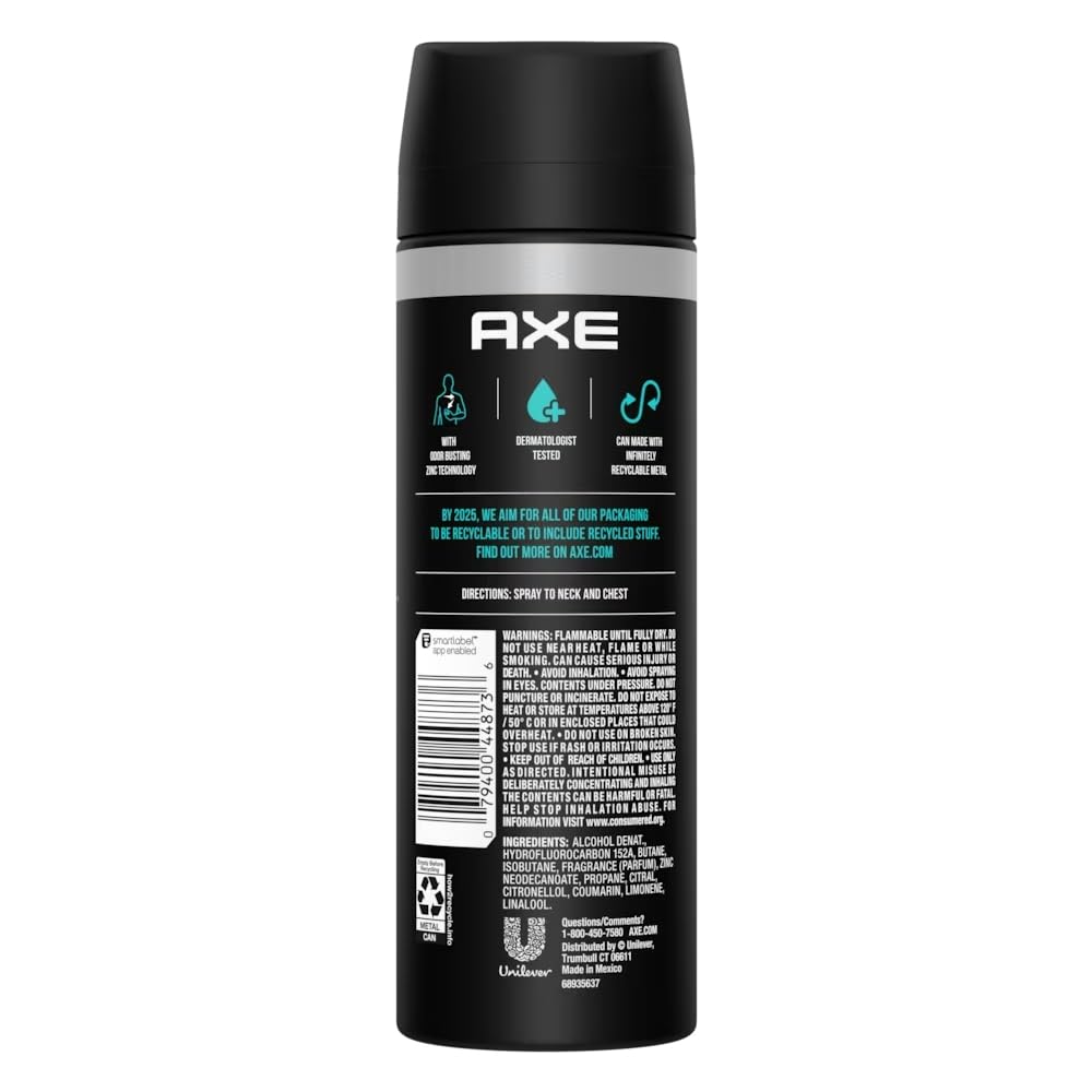 AXE Apollo XL held in hand for scale, demonstrates larger 5.1oz convenience