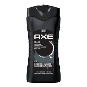 AXE bottle front packaging showing Frozen Pear & Cedarwood benefit