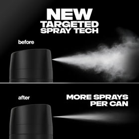 AXE Black mist texture in air illustrating light-feel spray and long-lasting scent