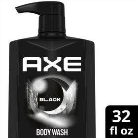 AXE Black recycled bottle mark close-up emphasizing 100% recycled plastic