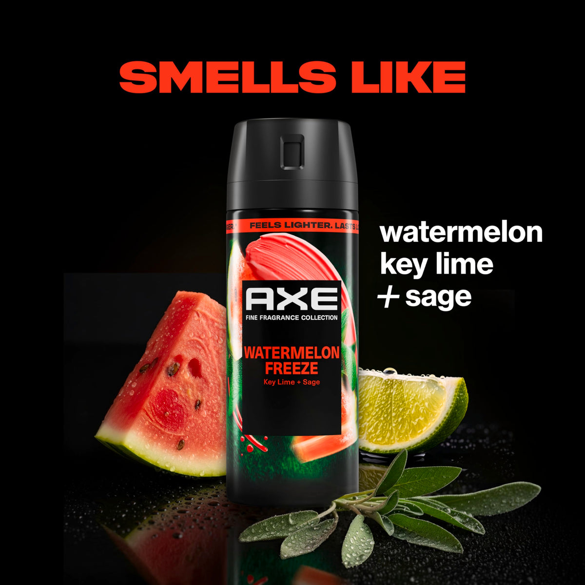 AXE Black Vanilla label detail, rich dessert fragrance adds bold warm notes