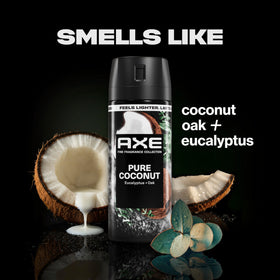 AXE Cherry Spritz close-up can, vibrant cherry scent for energetic confidence