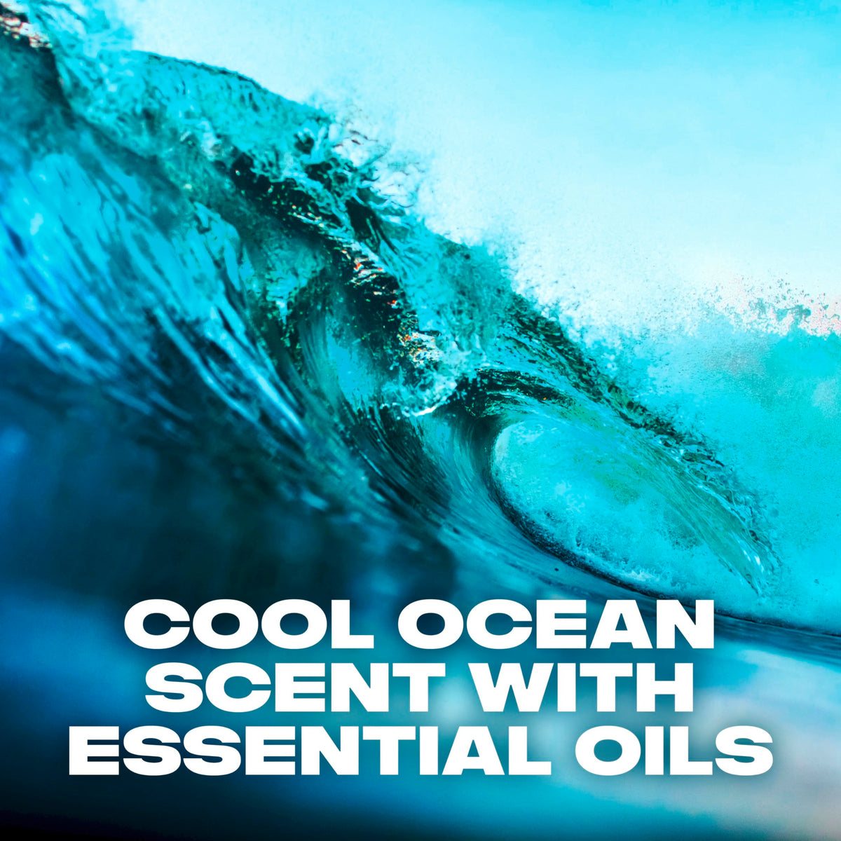 AXE Cool Ocean in shower lifestyle scene suggesting confidence after wash