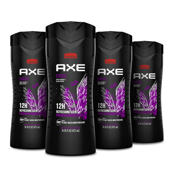 AXE front packaging of Crisp Coconut & Black Pepper showing label and size