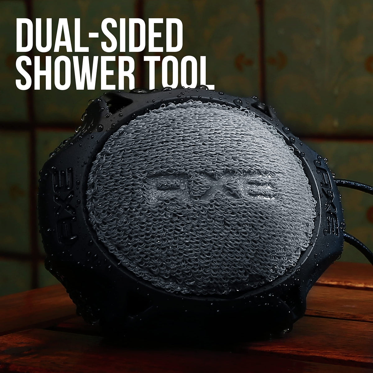 AXE Detailer exfoliating side texture close-up smoothing rough skin