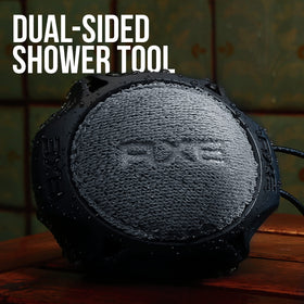 AXE Detailer exfoliating side texture close-up smoothing rough skin