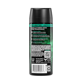AXE Emerald Sage close-up nozzle shot highlighting targeted spray tech for precise application