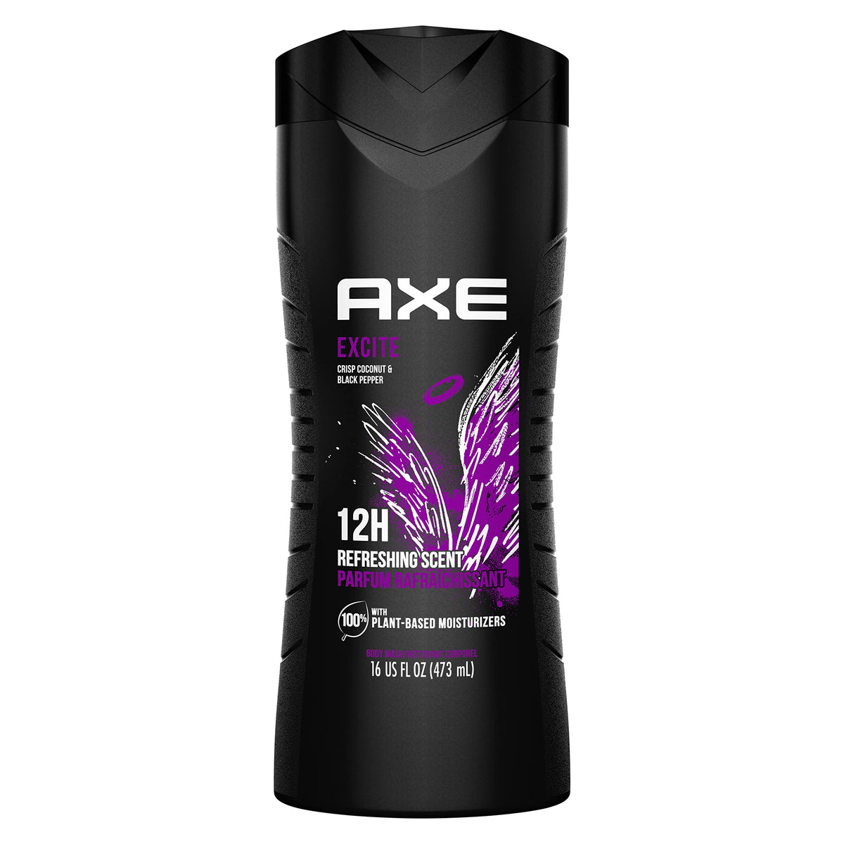 AXE front packaging showing bottle and label for easy identification and shelf appeal