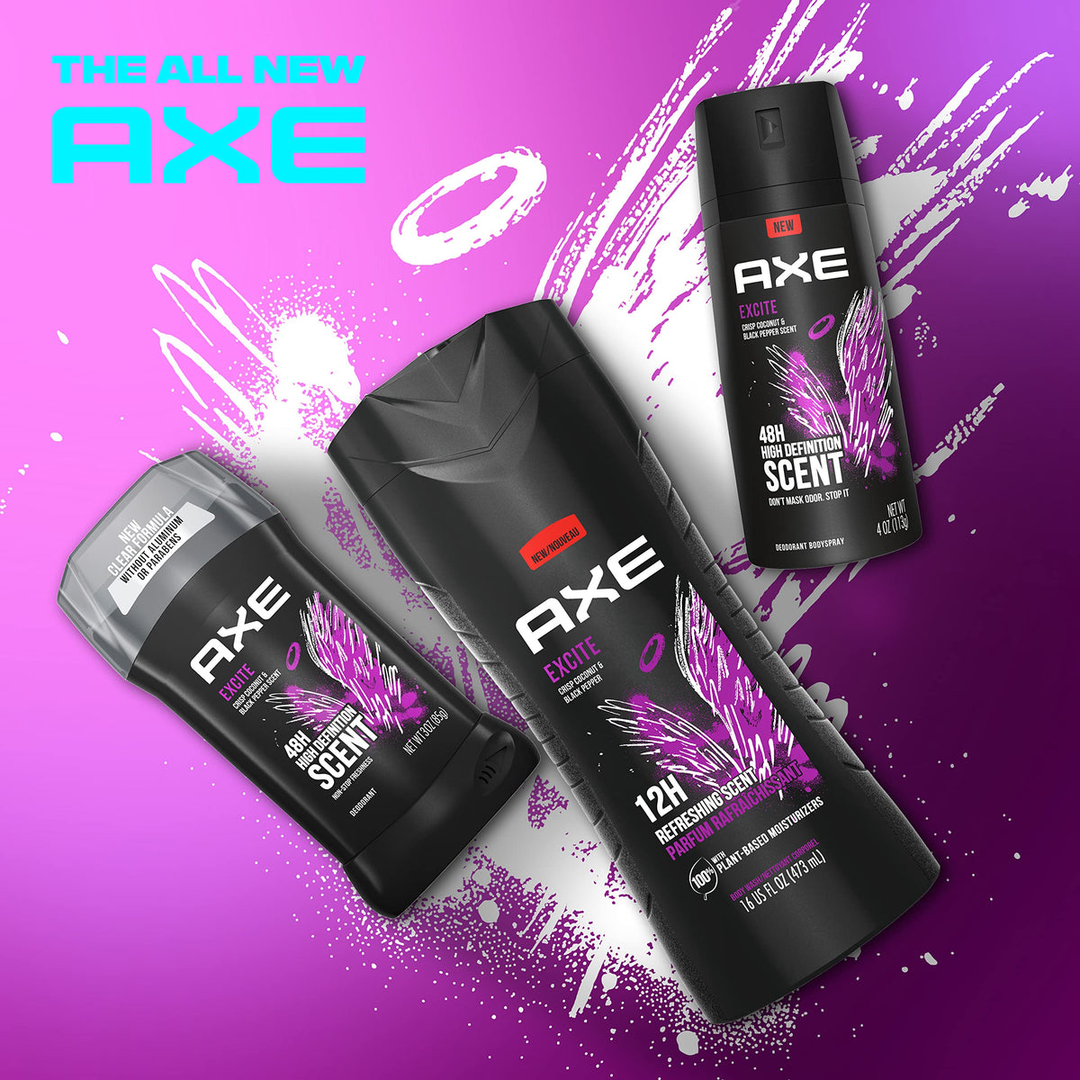AXE plant-based moisturizers visual representing natural hydration benefits for skin