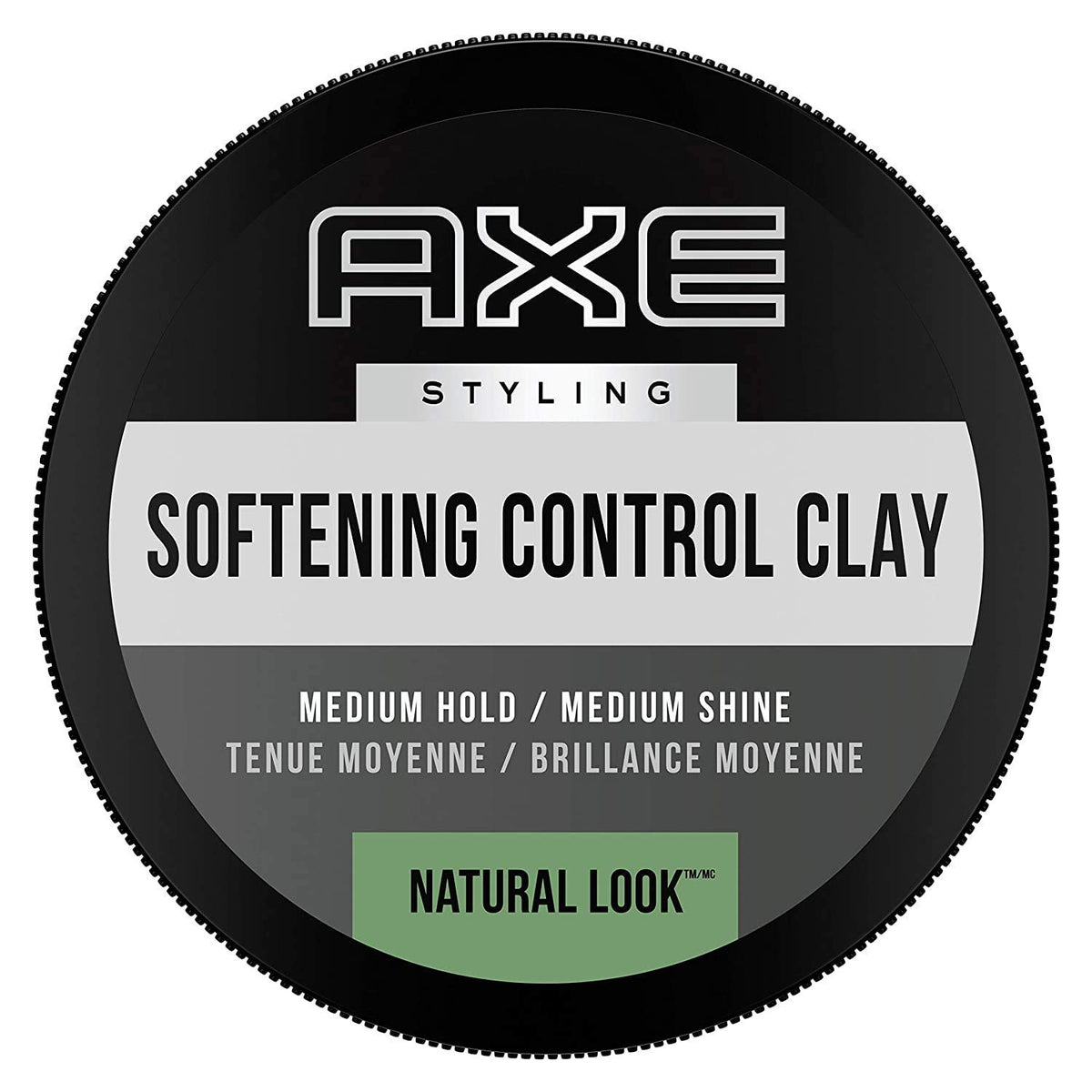 Axe Natural Look front packaging showing tube and natural softening benefit