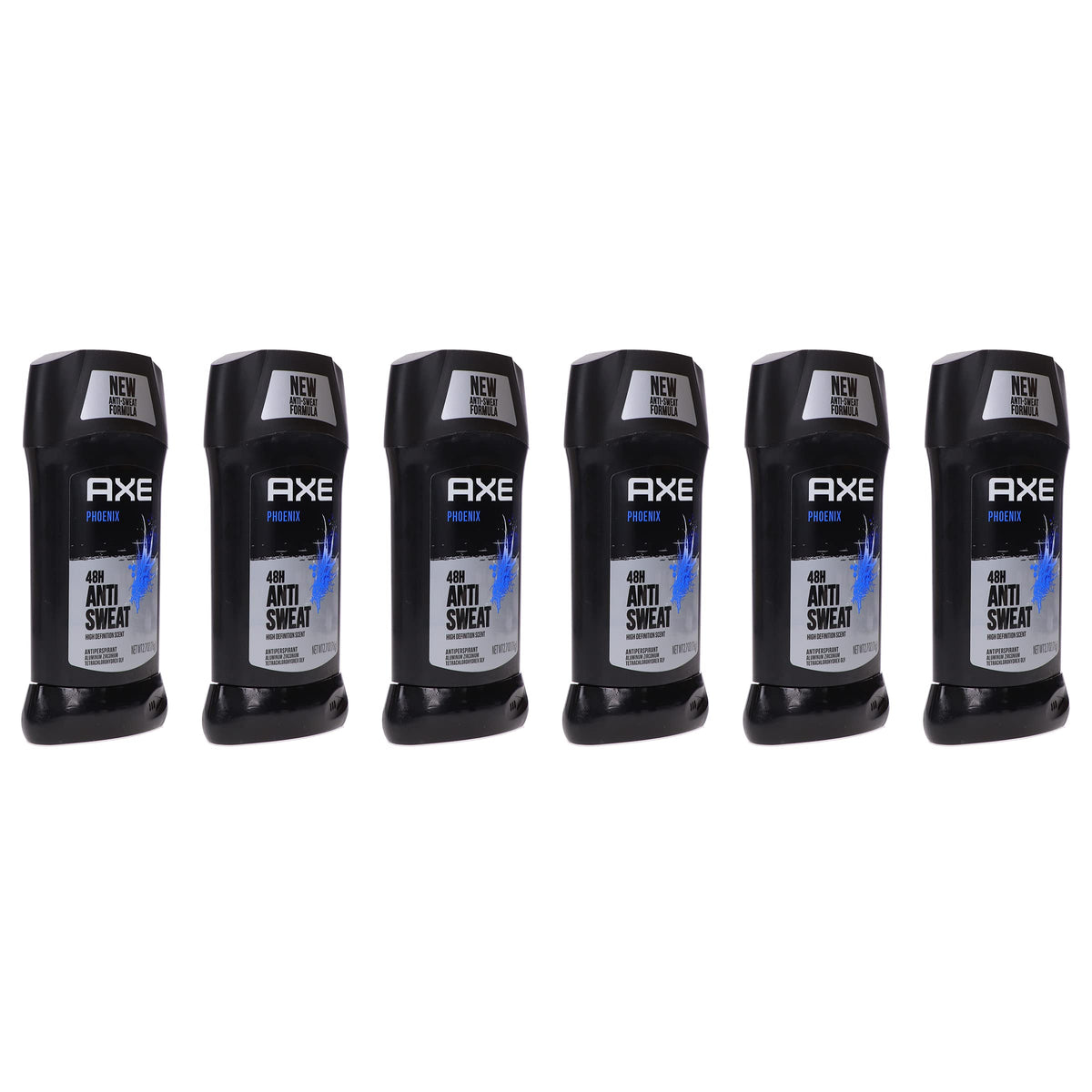 AXE Phoenix six-pack lined up to show value and multi-location convenience